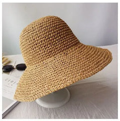 Straw Bucket Hat