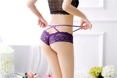 Lace Crotchless Panty
