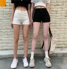 High Waist Denim Shorts