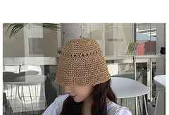 Straw Bucket Hat