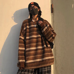 Striped Loose Sweater