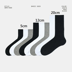 Plain Ribbed Socks