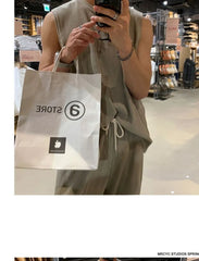 Plain Tank Top / Sweatpants