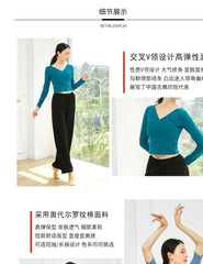 V-Neck Dance Top (Various Designs)