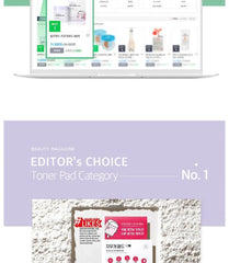 JIWOOGAE Heartleaf BHA Peeling Pad