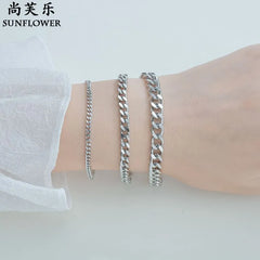 Chunky Chain Stainless Steel Bracelet
