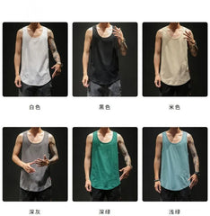 Scoop Neck Plain Tank Top