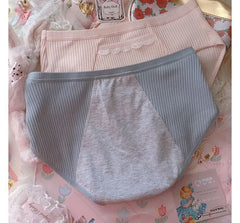 Lace Trim Period Panties / Set of 3