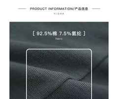 Set: Long-Sleeve Scoop Neck Plain T-Shirt + Sports Bra Top