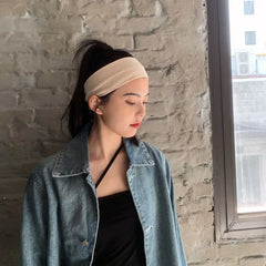Plain Face Wash Headband
