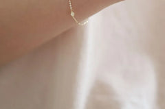 Rhinestone Sterling Silver Bracelet