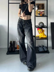 Low Waist Flared Jeans