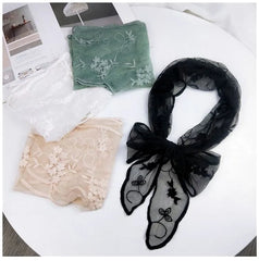 Lace Narrow Scarf