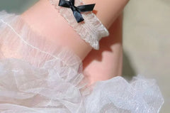 Ribbon Lace Garter / Bracelet