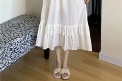 Lace Trim Pajama Top / Shorts / Dress / Set