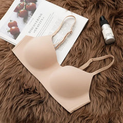 Plain Seamless Wireless Bra