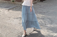 Plain Ruffle Button Cami Top