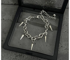 Stud Fringed Bracelet