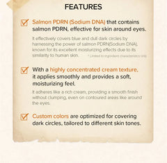 Salmon Darkcircle Concealer Cream - 3 Colors