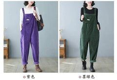 Corduroy Loose Fit Jumpsuit