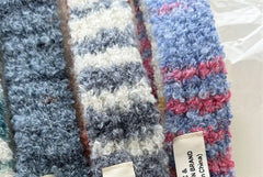 Gradient Knit Skinny Scarf