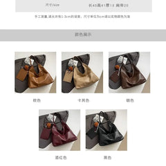 Faux Leather Tote Bag