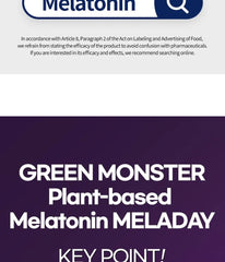 Plant-based Melatonin Meladay
