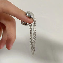 Alloy Chain Magnetic Clothing Pin