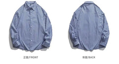 Long-Sleeve Striped Shirt