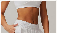 Elastic Elastic Plain Running Shorts