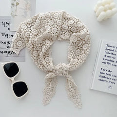 Plain Crochet Lace Shawl
