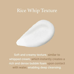 Rice Whip Facial Cleanser Mini