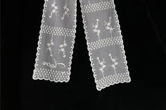 Lace Narrow Scarf (Various Designs)