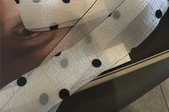 Polka Dot Narrow Scarf