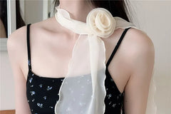 Plain Narrow Scarf