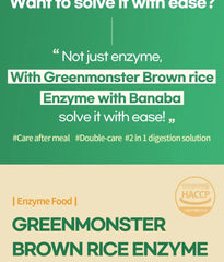 Brown Rice Enzyme with Banaba 2pcs Bundle Set
