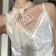 Lace Narrow Scarf
