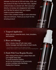 Red Acne Body Peeling Shot