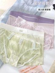 Couple Matching Set: Boxer Brief + Lace Panty