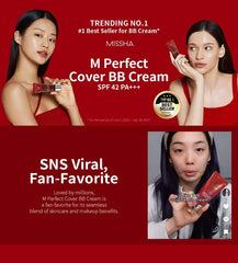 M Perfect Cover BB Cream Mini - 5 Colors