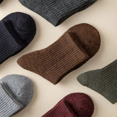 Plain Ribbed Socks