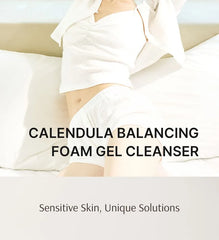 Calendula Balancing Foam Gel Cleanser 2pcs Bundle Set