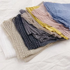 Plain Square Scarf
