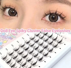 Doll Eye Spiky Cluster False Eyelashes (Various Designs)