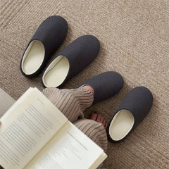 Couple Matching Plain Home Slippers