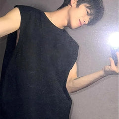 Crewneck Plain Tank top
