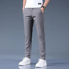 High Quick Dry Waist Slim Fit Pants