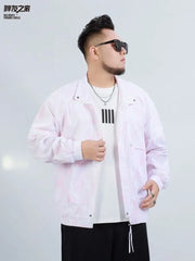 Tie Dye Zip-Up Jacket