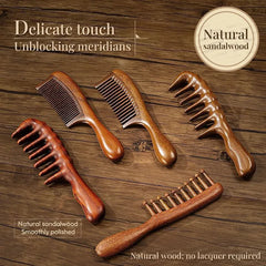 Wooden Hair Comb
