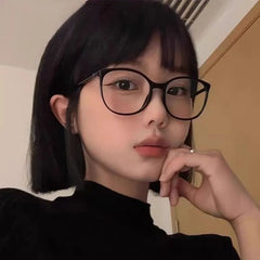 Round Plastic Eyeglasses Frame